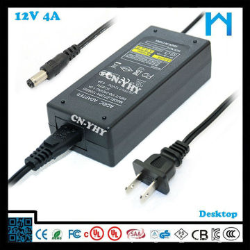 Adaptador de corriente alterna adaptador 12v 4000ma cul adaptador adaptador de corriente para tv